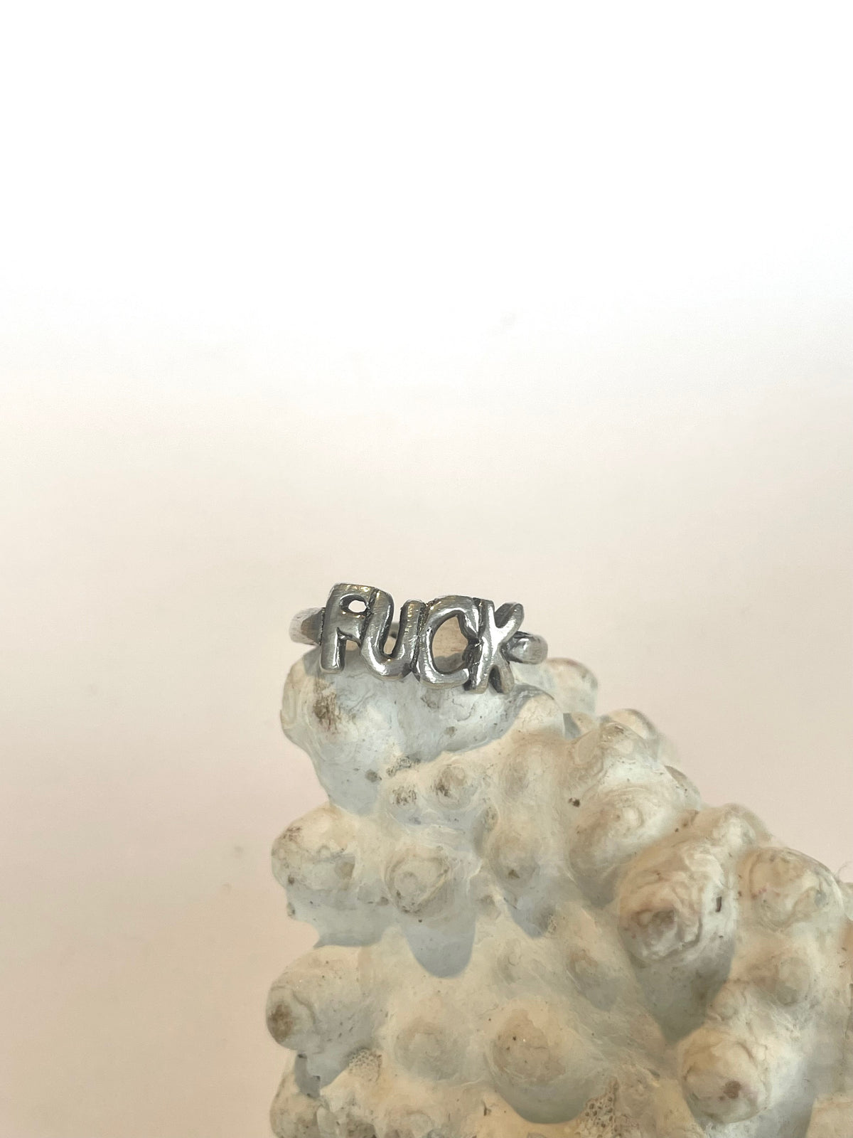 FUCK ring: size M/6¼