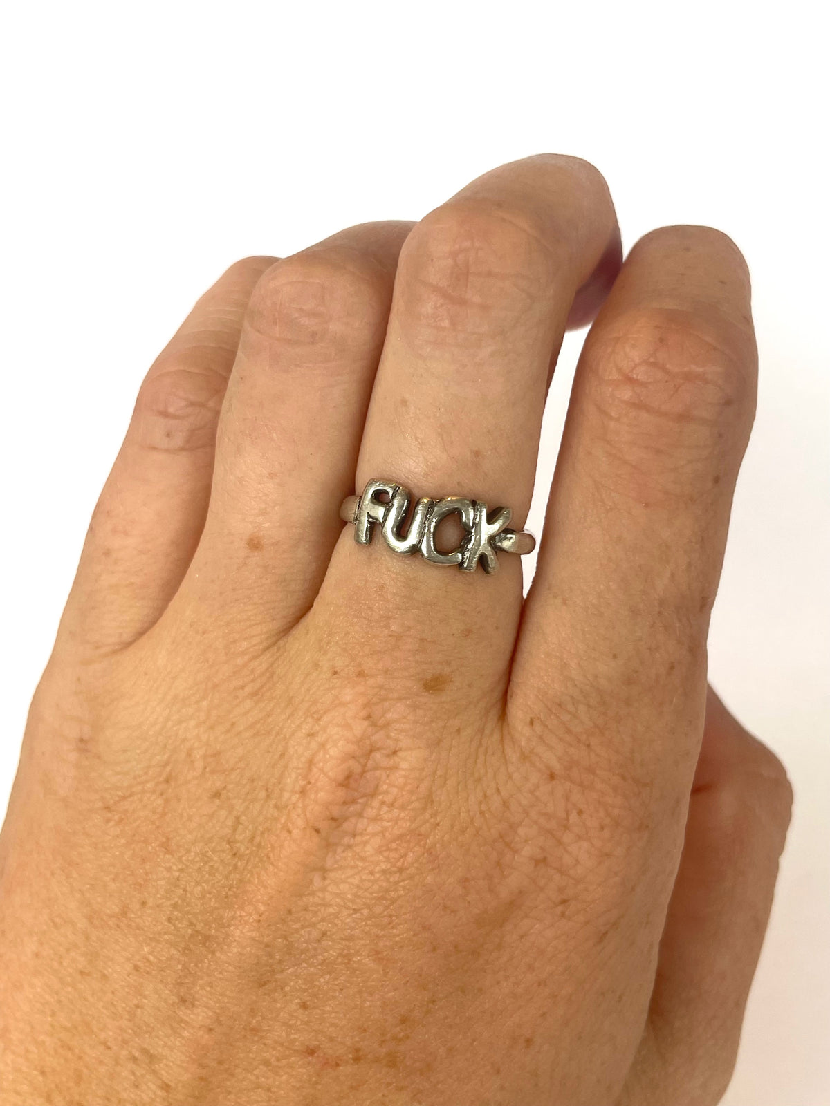 FUCK ring: size M/6¼